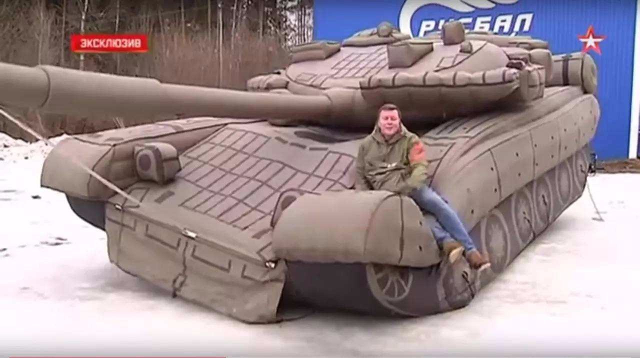 灵川充气军事坦克