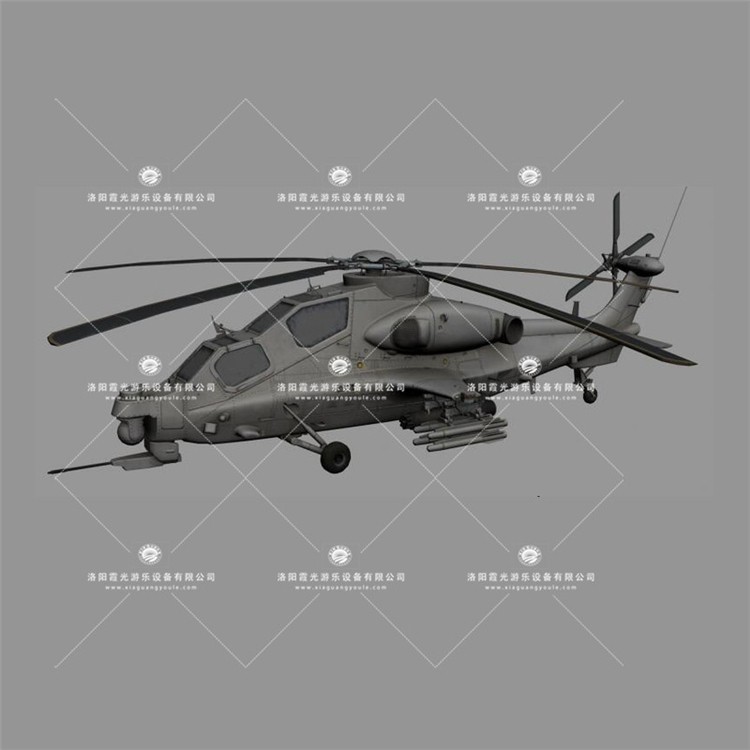 灵川武装直升机3D模型