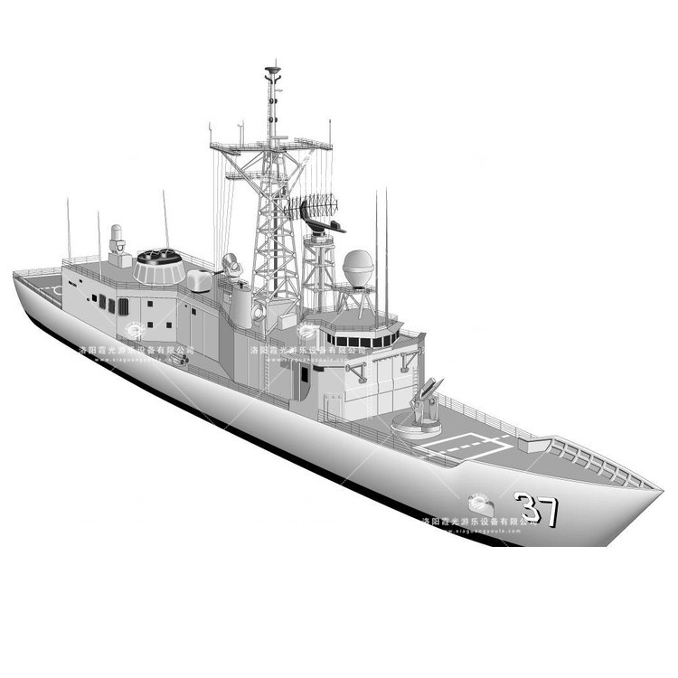 灵川充气侦查船模型